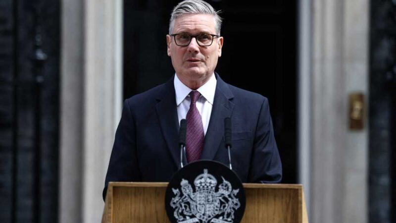 Starmer out in UK